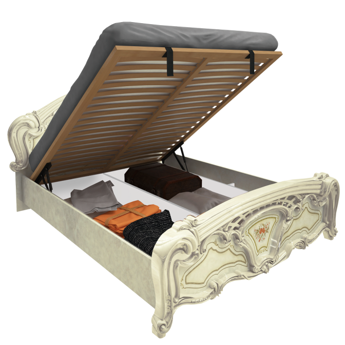 Кровать с подъёмным механизмом 180*200 Реджина / Regina Радика Беж MiroMark RG-48-RB