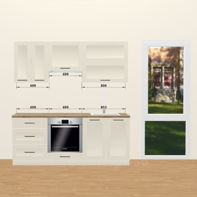 Кухня Винтаж 2,0 м А 720 Pro MiroMark