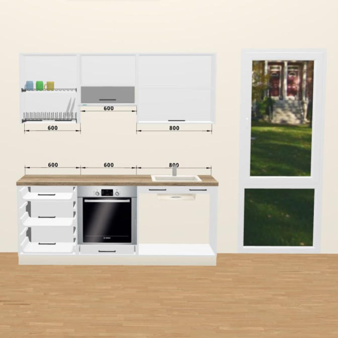 Кухня Винтаж 2,0 м А 720 Pro MiroMark