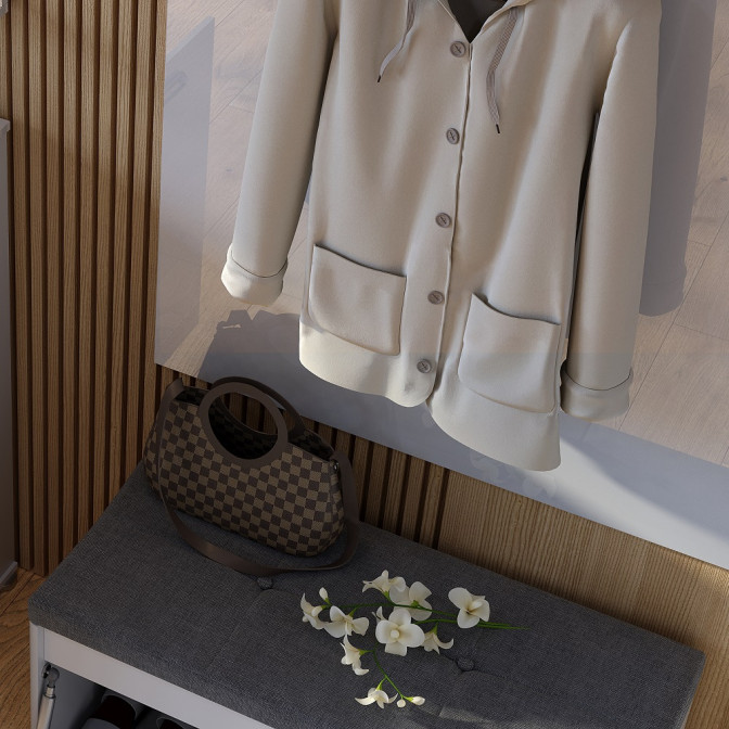 Тумба Белла 1Дв прихожая MiroMark купить