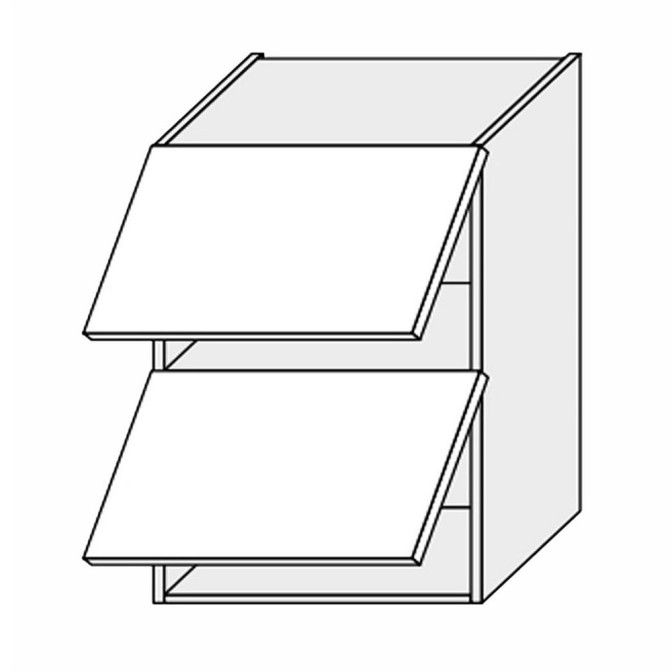Кухонная секция Винтаж верхняя 80В/720 2дв Газ Лифт VN-481W/9003 MiroMark
