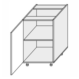 Кухонная секция Винтаж нижняя 50Н/820 1дв VN-050W/9003 MiroMark