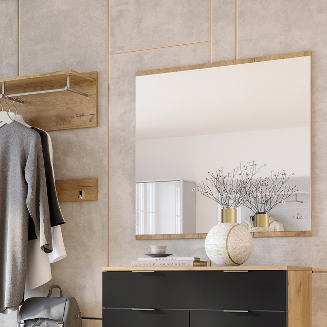 Дзеркало 800x800 Місяць / Luna Дуб Крафт MiroMark LN-840-LV