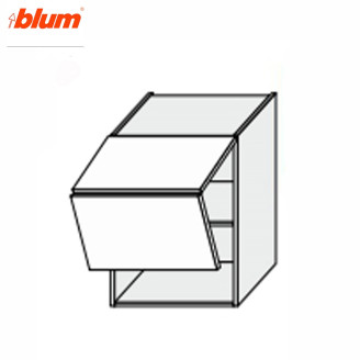 Кухонная секция Миллениум верхняя 80В/720 2дв Aventos Pro Blum ML-482W/9003 MiroMark 