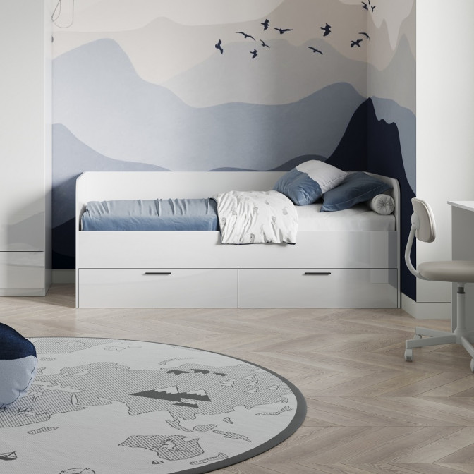 Кровать Хеппи ДСП с каркасом MiroMark купить