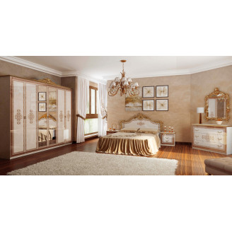 Комплект в спальню 6Дв Дженнифер / Jennifer Радика Беж MiroMark