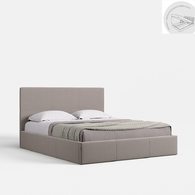 Кровать Мягкая обивка с подъёмным механизмом 1,8x2,0 Лилу / Lily MiroMark SF-48-LY