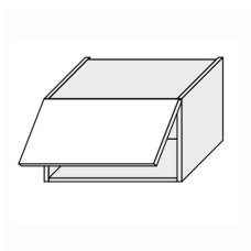 Кухонная секция Мери верхняя 45В/450 1дв Газ Лифт MR-342W/9003gl MiroMark