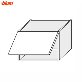 Кухонна секція Валенсія верхня 40В/360 1дв Aventos Pro Blum VL-141W/9003 MiroMark