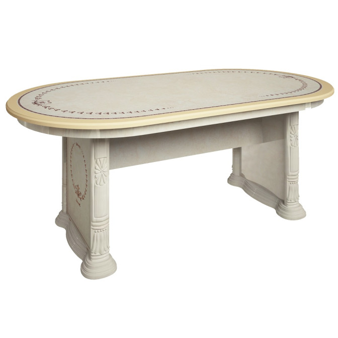 Стол столовый Чикаго / Chicago Радика Беж MiroMark CH-31-RB/WB