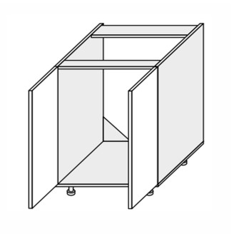 Кухонна секція Глорі нижня 60НМ/820 2дв Мийка GL-068W/01 MiroMark