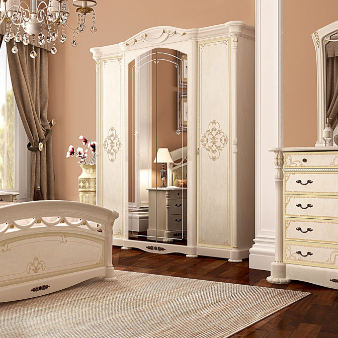 Шкаф Роселла 4Дв MiroMark купить