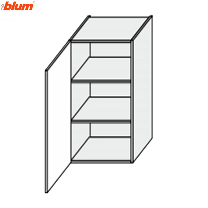 Кухонная секция Винтаж верхняя 20В/720 1дв Pro Blum VN-421W/9003 MiroMark