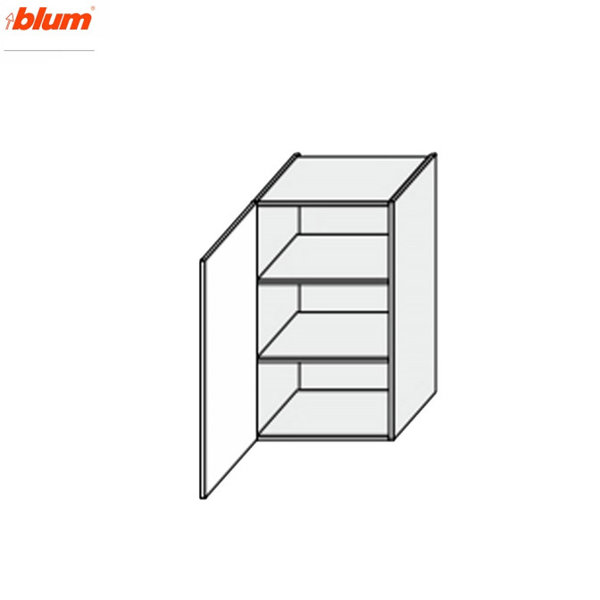Кухонна секція Мері верхня 40В/720 1дв Pro Blum MR-442W/9003gl MiroMark