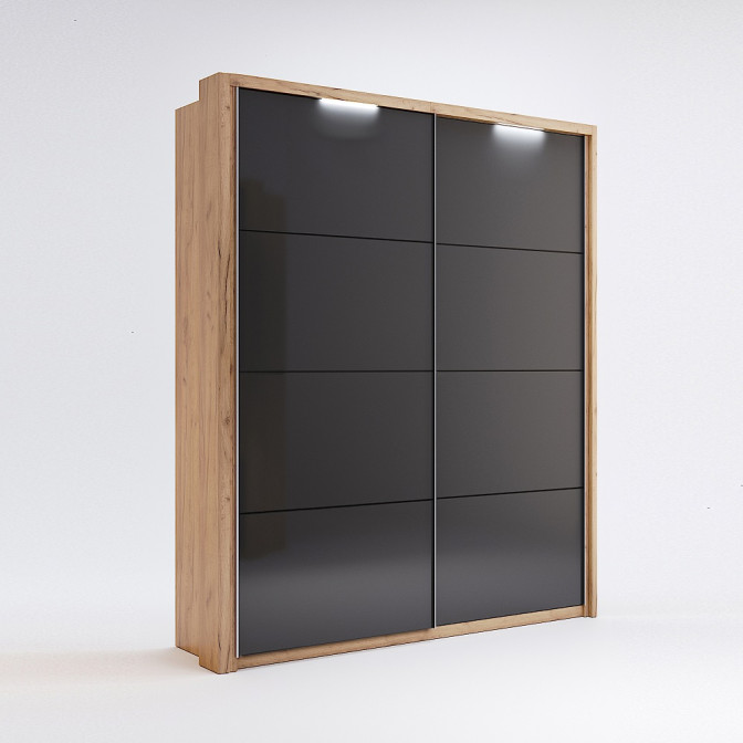 Опція Карниз з підсвічуванням для Шафи-Купі 1,5х2,1м Місяць / Luna MiroMark LN-67-LV