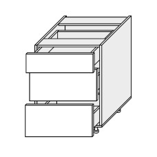 Кухонная секция Винтаж нижняя 50Н3ШХ/820 Телескоп VN-052W/9003 MiroMark