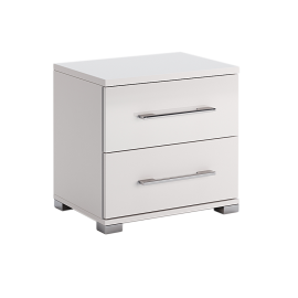 Тумба прикроватная 2Ящ Фемели Джуниор / Family Junior Глянец Белый MiroMark FM-152-WB