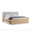 Кровать с ящиками для белья без каркаса 1,8х2,0 Реймонд / Raymond Дуб Артизан MiroMark RN-38-WB