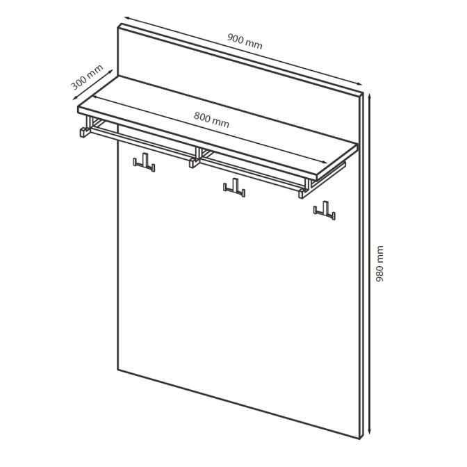 Вешалка Аманда MiroMark купить
