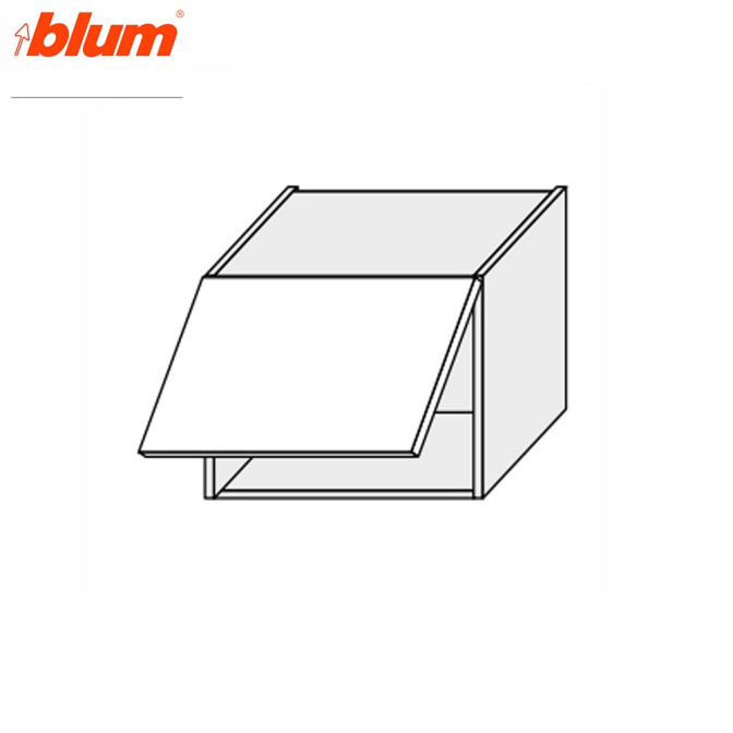 Кухонная секция Миллениум WG верхняя 40В/360 1дв Aventos Pro Blum ML-141W/01 MiroMark