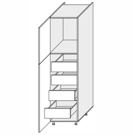 Кухонна секція Лео Пенал 60ПЗ/2140 Для запасів LE-768W/06 MiroMark