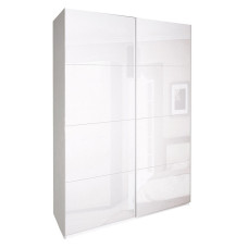 Шкаф-купе 1,5x2,4 Белла / Bella Глянец Белый MiroMark BL-83-WB