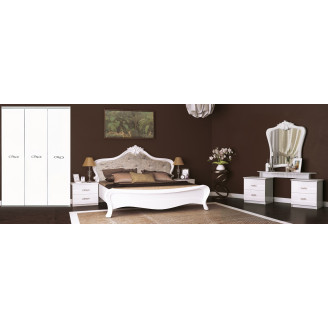 Комплект в спальню 3Дв Прованс / Provence Глянец Белый MiroMark