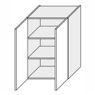 Кухонная секция Винтаж верхняя 60В/900 2дв VN-561W/9003 MiroMark