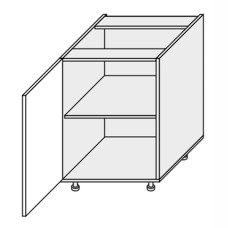 Кухонная секция Лео нижняя 50Н/820 1дв LE-050W/06 MiroMark