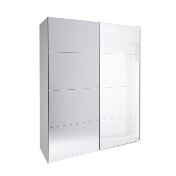 Шкаф-купе Фемели Зеркало Глянец Белый MiroMark купить