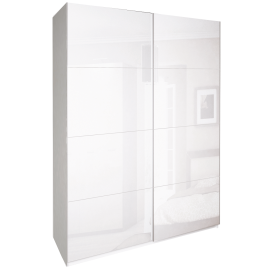 Шкаф-купе 1,5х2,1 Фемели / Family Глянец Белый MiroMark FM-18-WB