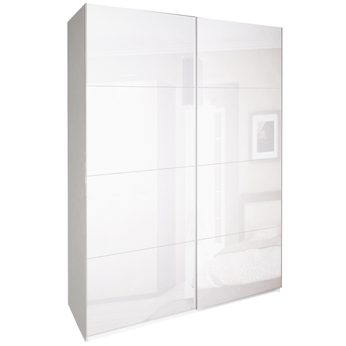 Шкаф-купе Фемели Глянец Белый MiroMark купить