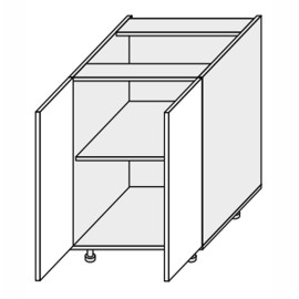 Кухонна секція Мері нижня 60Н/820 2дв MR-061W/9003gl MiroMark