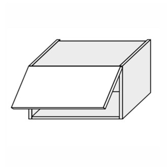 Кухонная секция Мери верхняя 50В/450 1дв Газ Лифт MR-350W/9003gl MiroMark