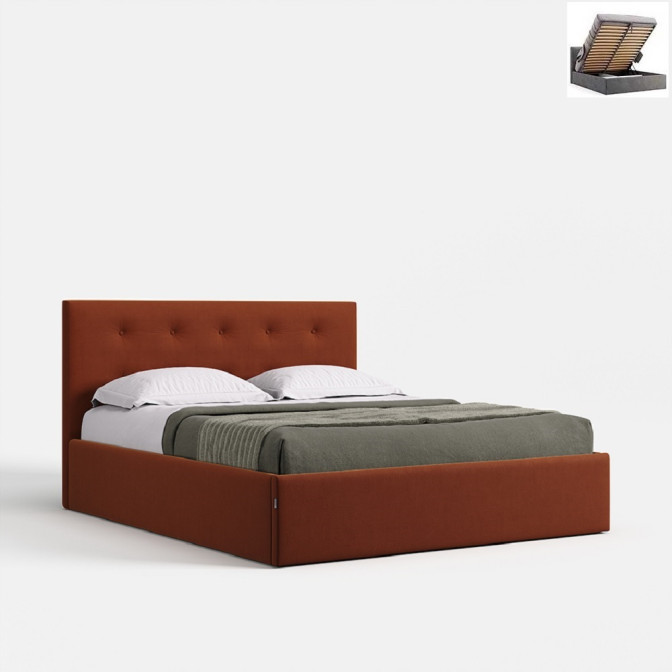 Кровать Мягкая обивка с подъёмным механизмом 1,8х2,0 Катрин / Katrin MiroMark SF-48-KR