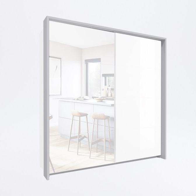 Опция Карниз с подсветкой Вива / Viva MiroMark VV-68-WB