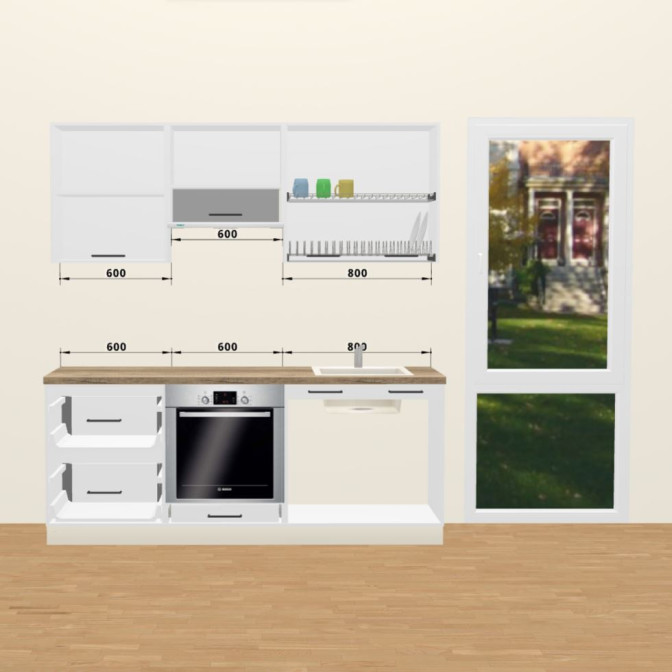 Кухня Вінтаж 2,0 м У 720 Pro MiroMark