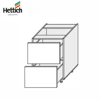 Кухонная секция нижняя Миллениум 60Н2ШХ/820 Pro Hettich ML-063W/9003 MiroMark