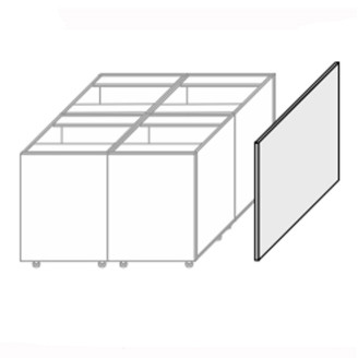 Боковая панель Мери Остров 820мм OP-03/04-MG/MM MiroMark