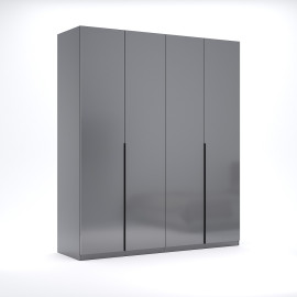 Шафа 4Дв Тео / Teo Мат Антрацит-Мат Графіт MiroMark TO-24-AG