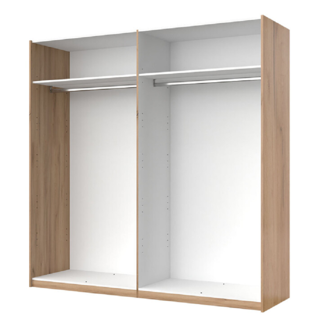 Шкаф-купе с зеркалом 2,0x2,1 Вива / Viva Глянец Белый MiroMark VV-21-WB