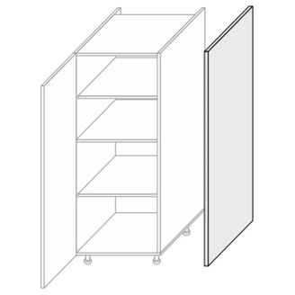 Боковая панель Миллениум Пенал 1420мм OP-60/61-MG/MM MiroMark Боковая панель Миллениум Пенал 1420мм OP-60/61-MG/MM MiroMark