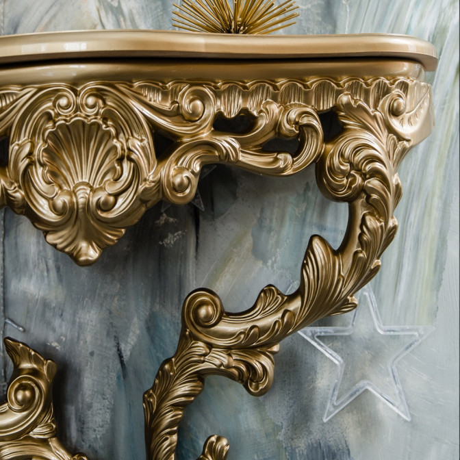 Консоль Росана / Rosana Золото MiroMark CN-84-GL