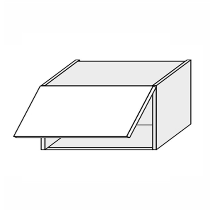 Кухонная секция Лео верхняя 80В/360 1дв Газ Лифт LE-180W/06 MiroMark