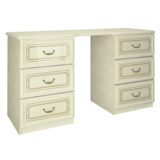 Столик туалетный 6Ящ Реджина / Regina Радика Беж MiroMark RG-76-RB