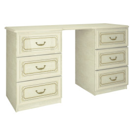 Столик туалетный 6Ящ Реджина / Regina Радика Беж MiroMark RG-76-RB