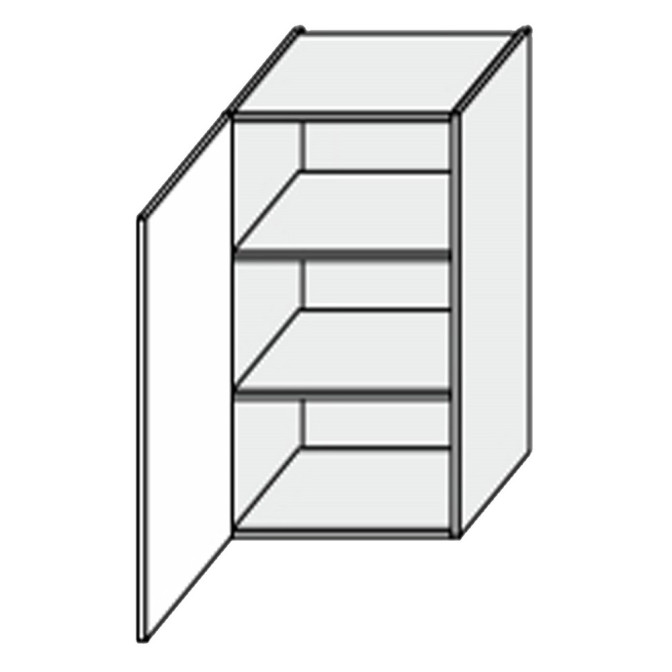 Кухонная секция Винтаж верхняя 40В/900 1дв VN-540W/9003 MiroMark