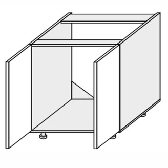 Кухонная секция Миллениум WG нижняя 80НМ/820 2дв Мойка ML-085W/01 MiroMark Кухонная секция Миллениум WG нижняя 80НМ/820 2дв Мойка ML-085W/01 MiroMark