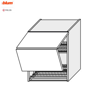 Кухонная секция Миллениум верхняя 80ВС/720 2дв Сушка Aventos Pro Blum + Rejs ML-488W/9003 MiroMark Кухонная секция Миллениум верхняя 80ВС/720 2дв Сушка Aventos Pro Blum + Rejs ML-488W/9003 MiroMark