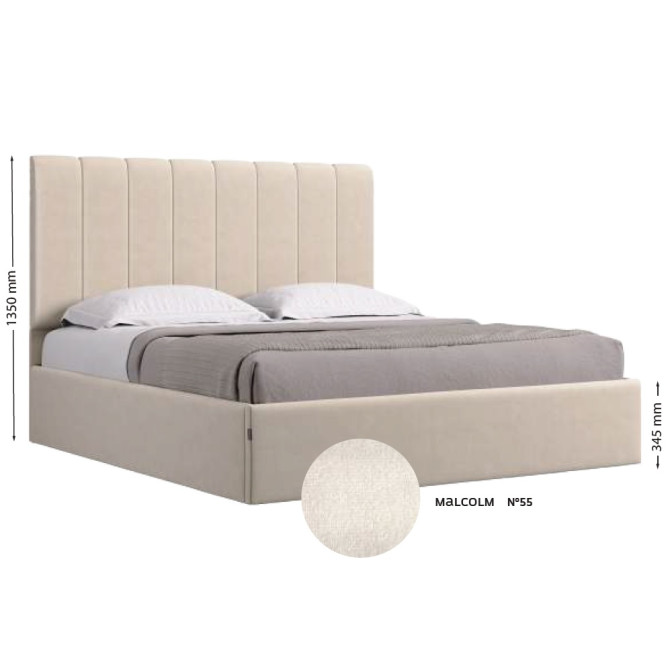 Кровать Мягкая обивка с подъёмным механизмом 1,6x2,0 Диана / Diana MiroMark SF-46-DA